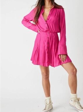 Free People Everly Shirt Dress
